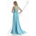 Голубое платье с бисероплетением